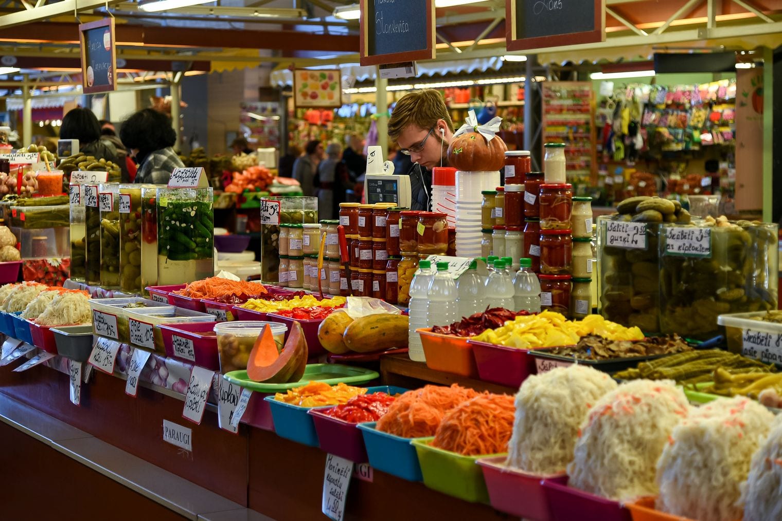 Riga Central Market, Latvia