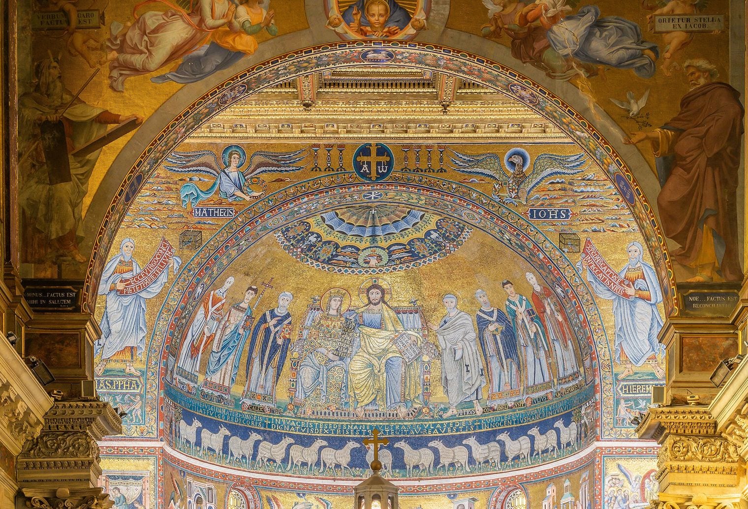Basilica of Santa Maria in Trastevere, Italy
