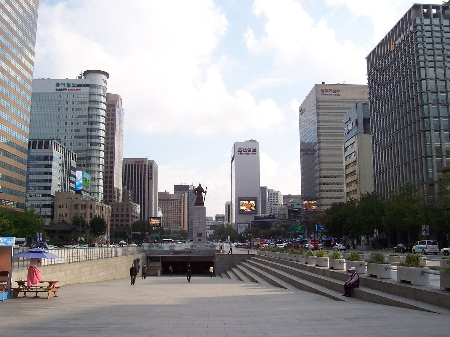 Gwanghwamun Square, South Korea