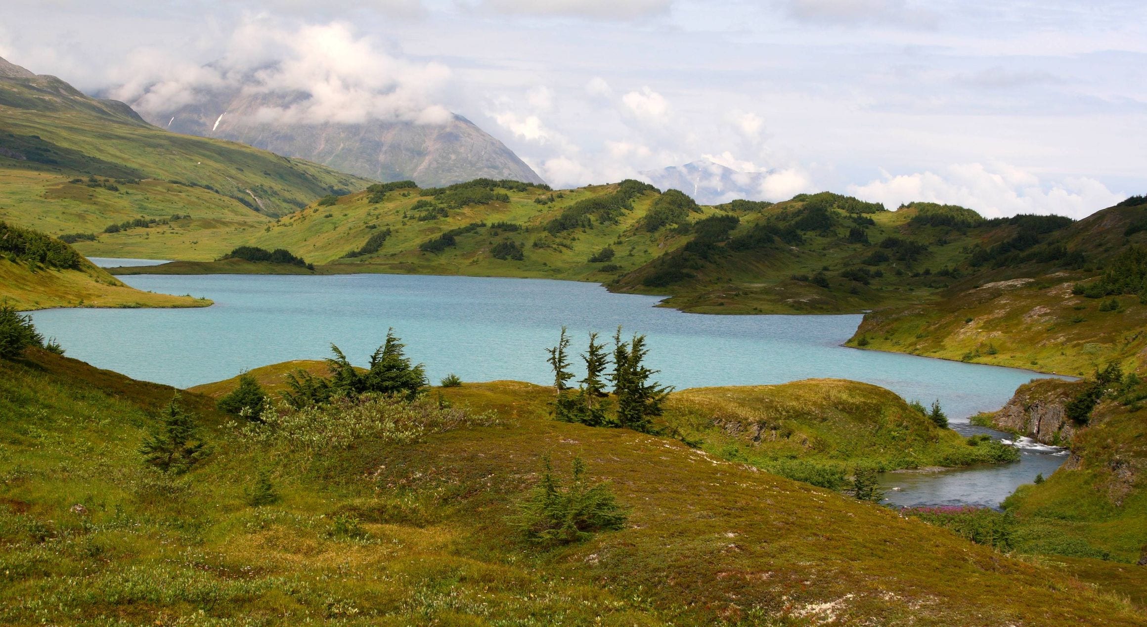 Scenic view of Seward, Alaska