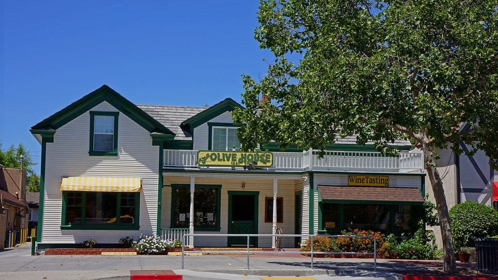 The Olive House: Home of Twenty Mile Wine, Solvang, California
