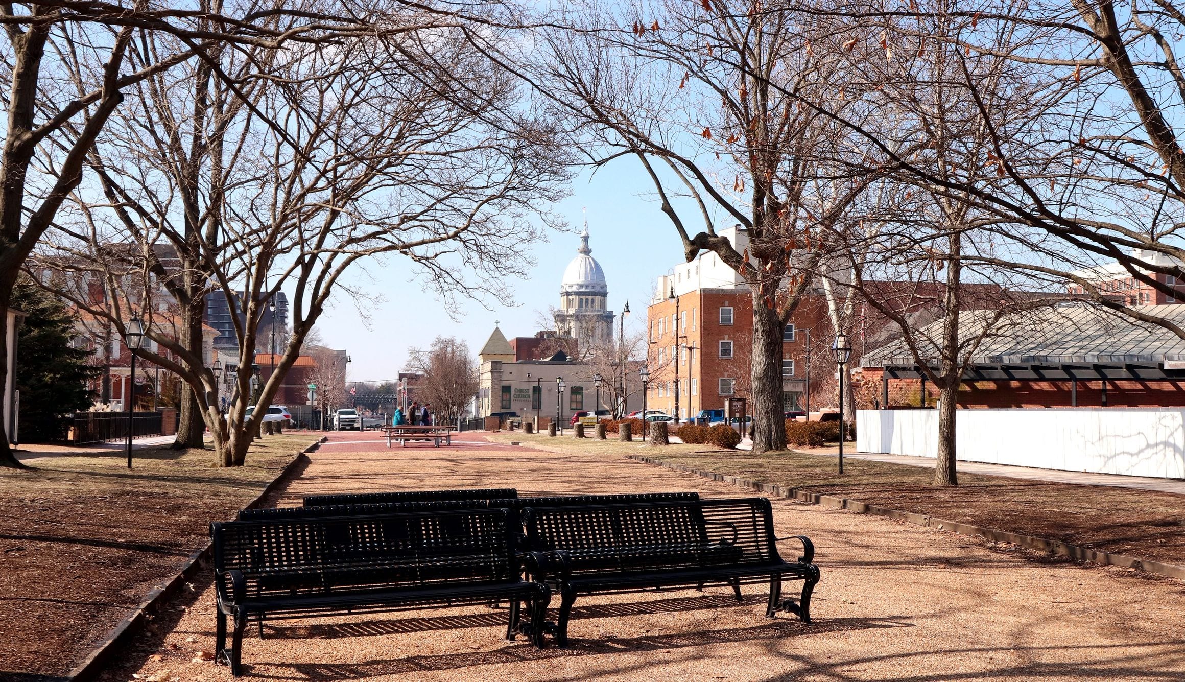 Scenic view of Springfield, Illinois