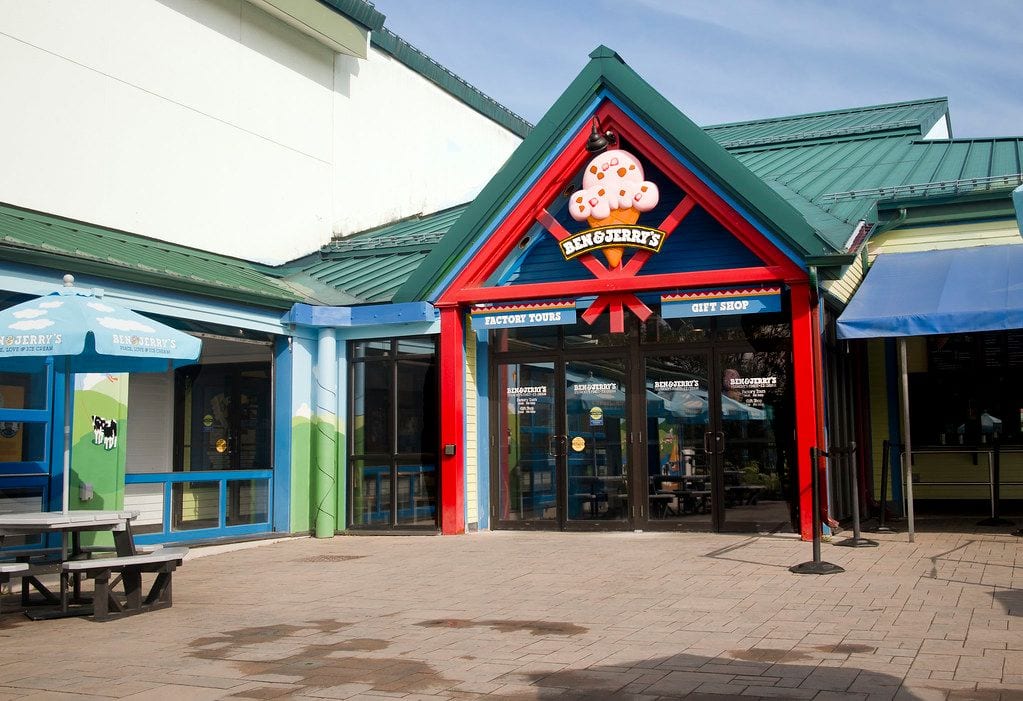 Ben and Jerry’s Ice Cream Factory, Stowe, Vermont