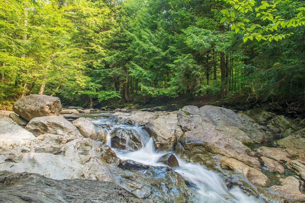 Sterling Gorge Falls, Stowe, Vermont