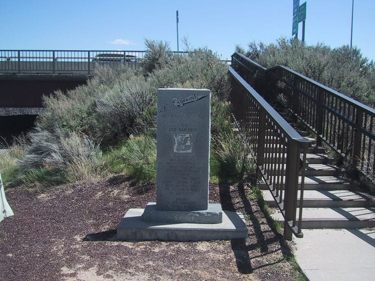 Evel Knievel Jump Monument
