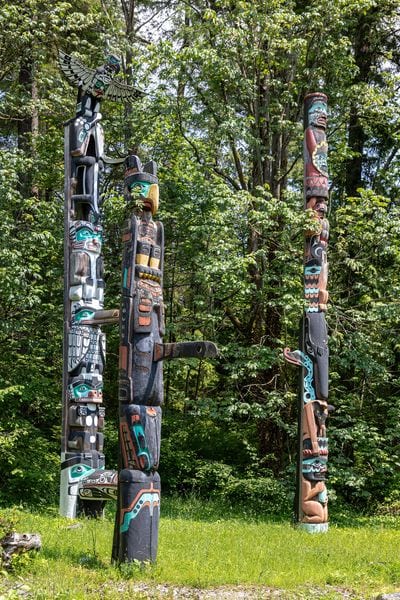 Brockton Point Totem Poles
