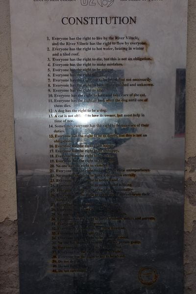 Constitution of the Republic of Užupis
