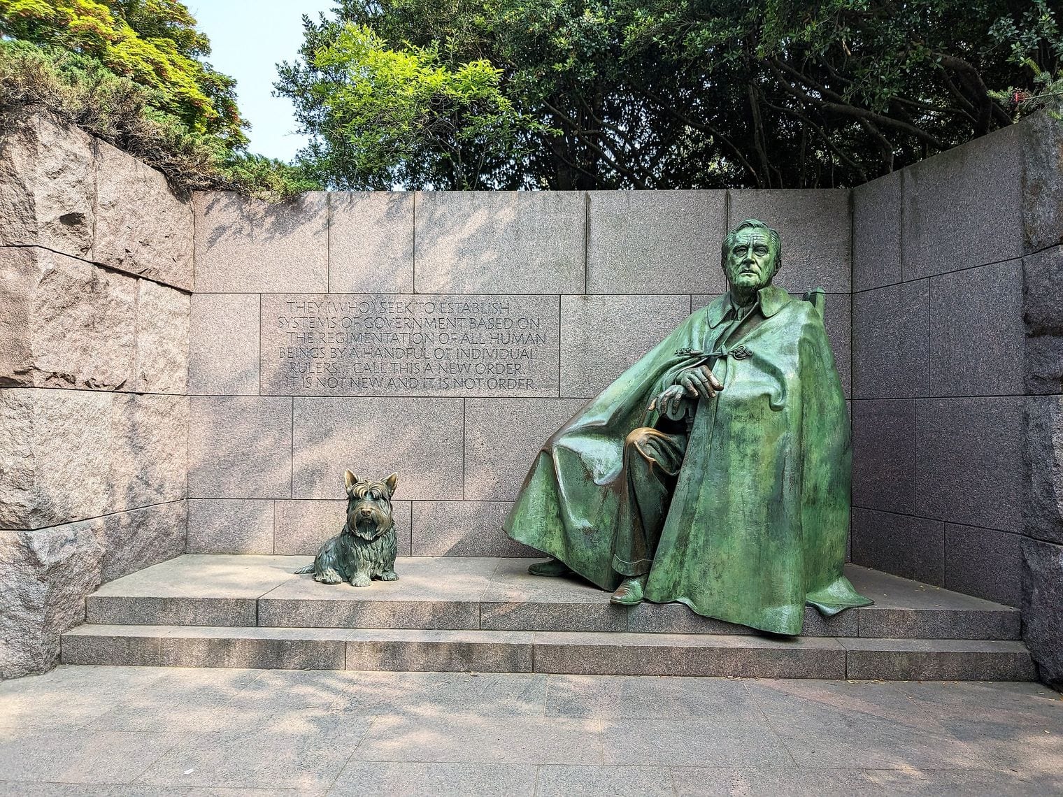 Franklin Delano Roosevelt Memorial, District of Columbia