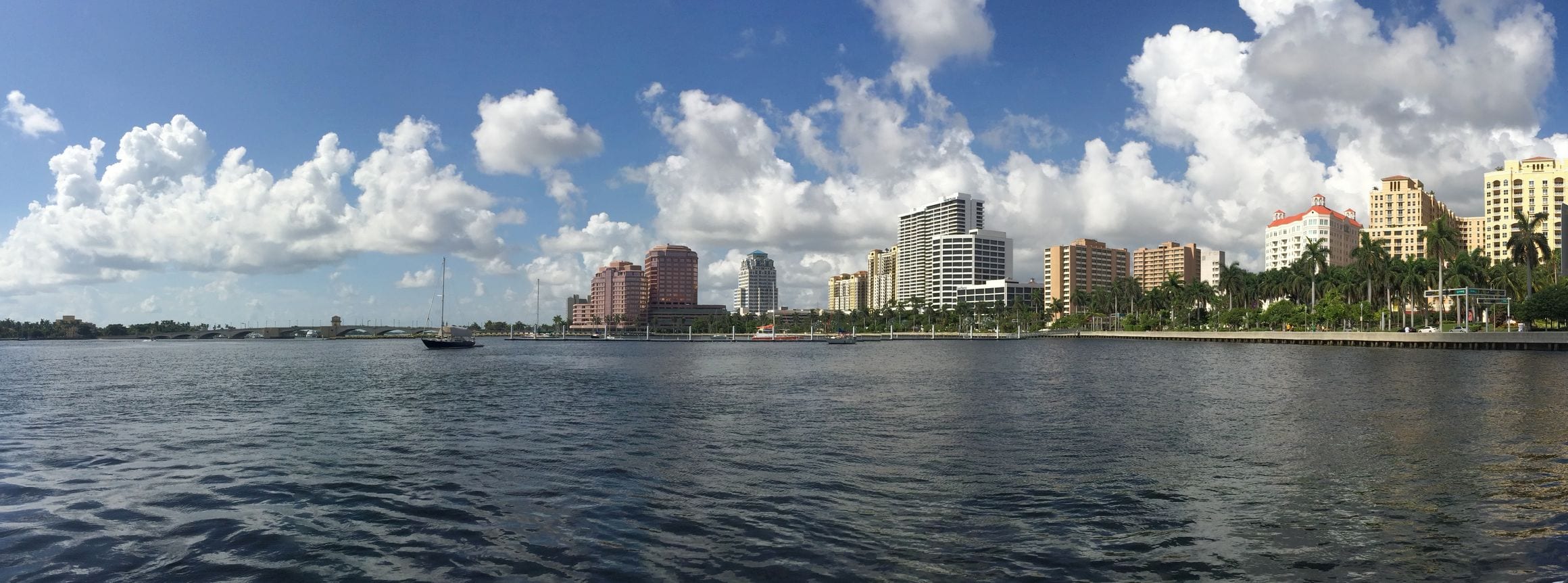 Scenic view of West Palm Beach, Florida