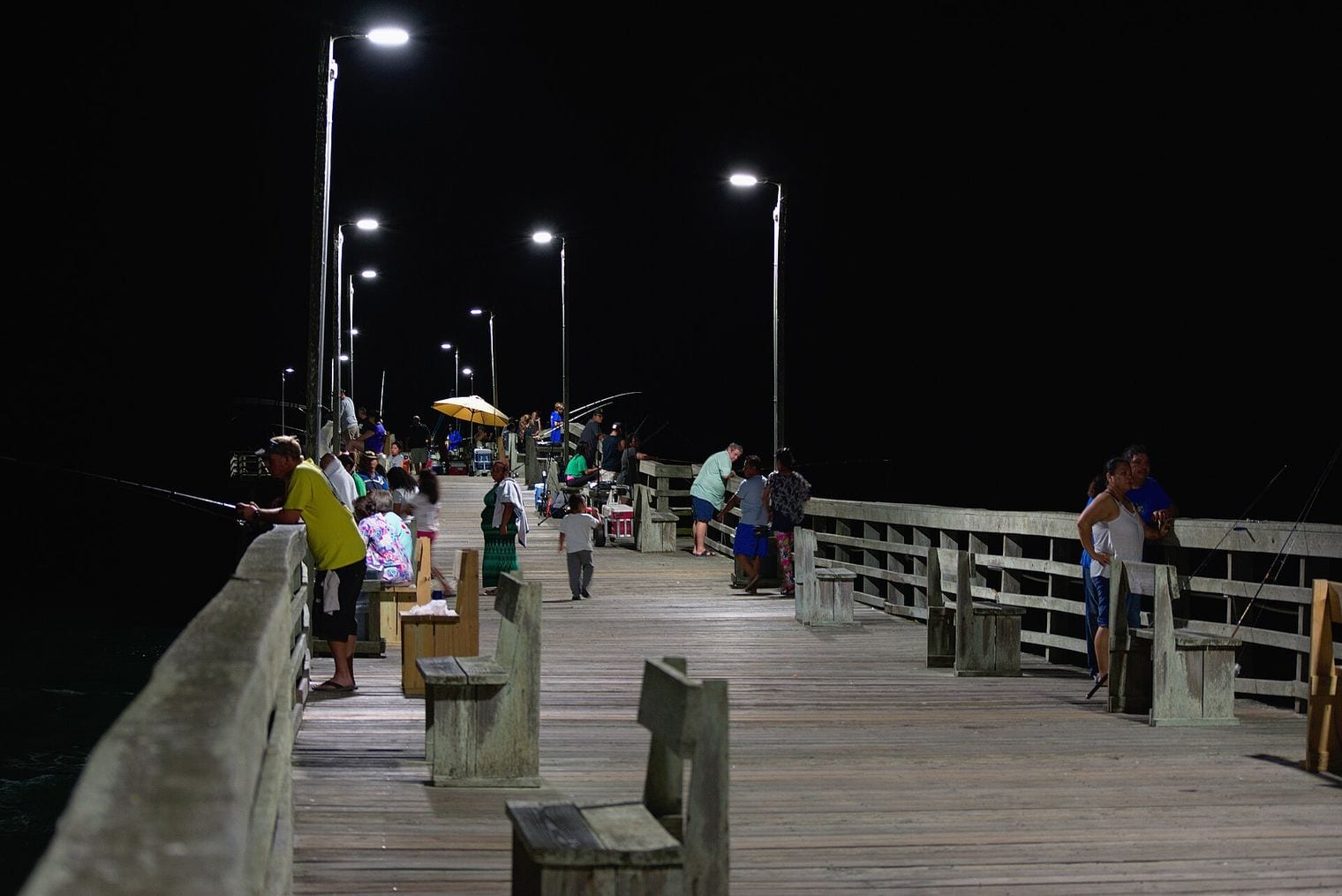 Johnnie Mercers Fishing Pier, Wilmington, North Carolina