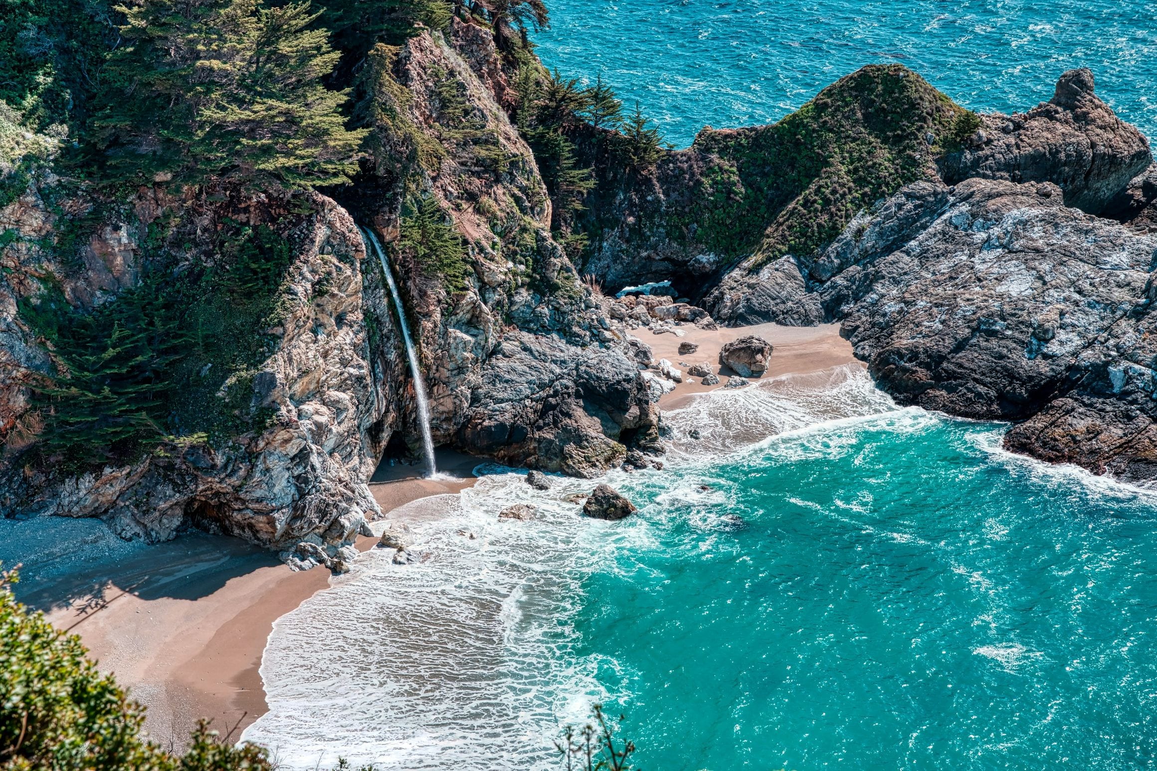 Waterfalls in California